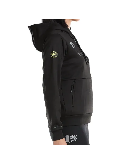 Sudadera Bullpadel Esten Negro | Ofertas de pádel